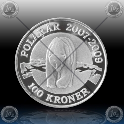 1oz DANSKA 2007 "POLARNI MEDVED" PROOF